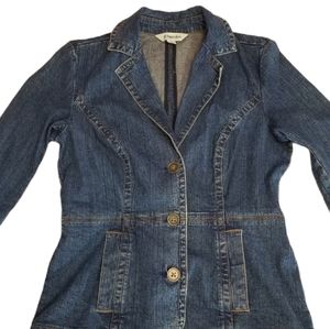 St. John's Bay Denin Jacket Blazer M